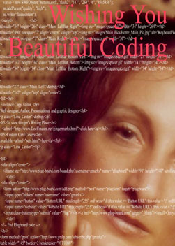 Beautiful XHTML Coding custom card cover